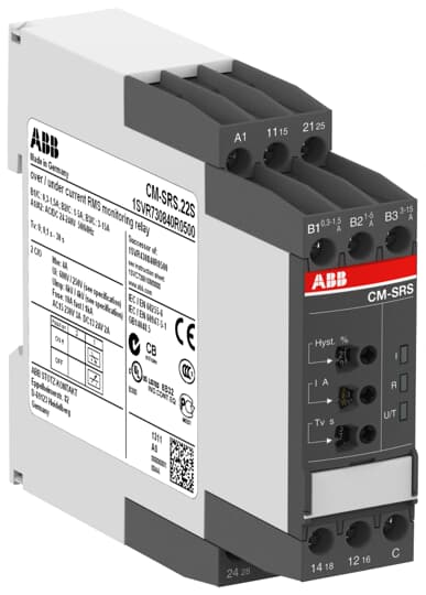 1SVR740840R0400 - RELÉ DE MONITORES DE CORRIENTE CM-SRS.21P