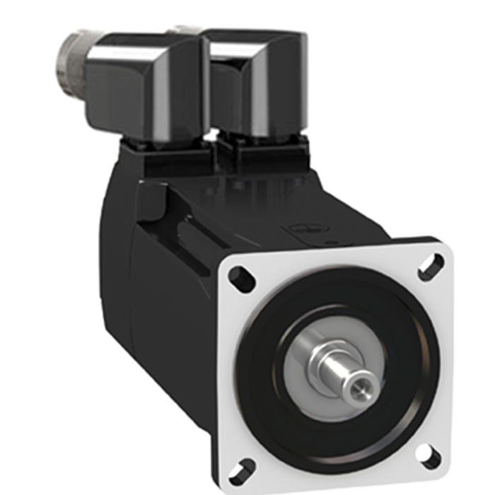 servo motor BMH, Lexium 32, 2.5Nm, 8000rpm, untapped shaft, without brake, IP54, 16 multiturn encoder, 3 phases