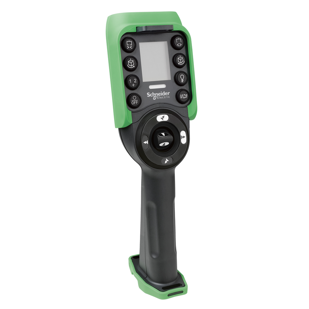 ZART12D - Control remoto, Harmony eXLhoist, estándar, pantalla, 6 botones de movimiento, 6 botones auxiliares