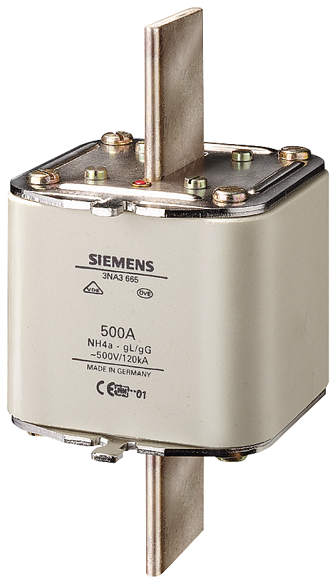 3NA3682 - Fusible HRC de baja tensión GL/GG 4A, 1250A, terminal de agarre