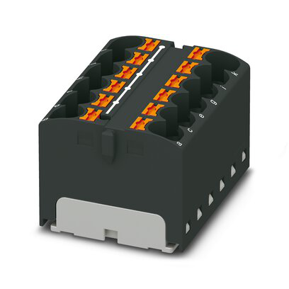 3273958 - PTFIX 12X4-G BK - Distribution block