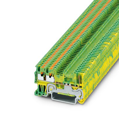3212374 - PT 1,5/S-TWIN/1P-PE - Bloque de terminales modular de tierra