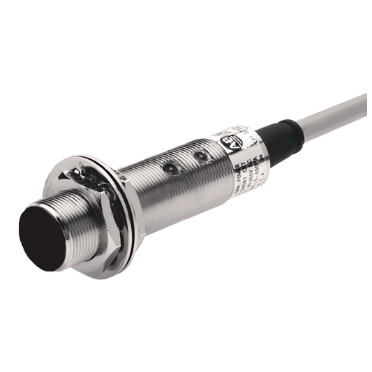 871C-A5C18-A2 - 871C, 2 cables CA con todas las funciones, tubular: latón niquelado, rectangular, estándar, distancia de detección de 5 mm, salida NC, cable de PVC