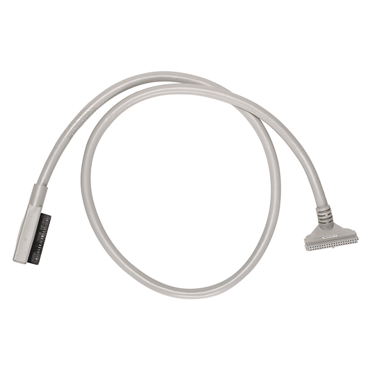 1492-CABLE005H - Pre-wired cable for 1746 32-pt DC I/O Modules, 40 conductors, #22 AWG, w/1746-N3 connector & IFM 40-pin connector, length 0.5 meter (1.64 feet)