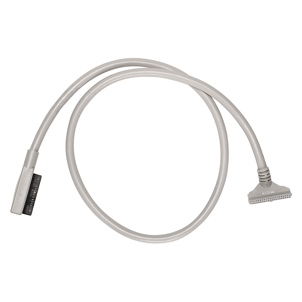 1492-CABLE010H - Pre-wired cable for 1746 32-pt DC I/O Modules, 40 conductors, #22 AWG, w/1746-N3 connector & IFM 40-pin connector, length 1.0 meter (3.28 feet)