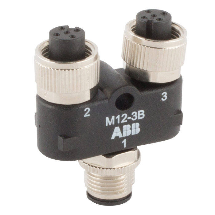 2TLA020055R0100 - M12-3B M12 Y-CONNECTOR TYPE ABB