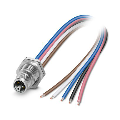1425584 - SACC-DSI-M12MSL4FE-M16XL/0,2GR - Device connector, rear mounting