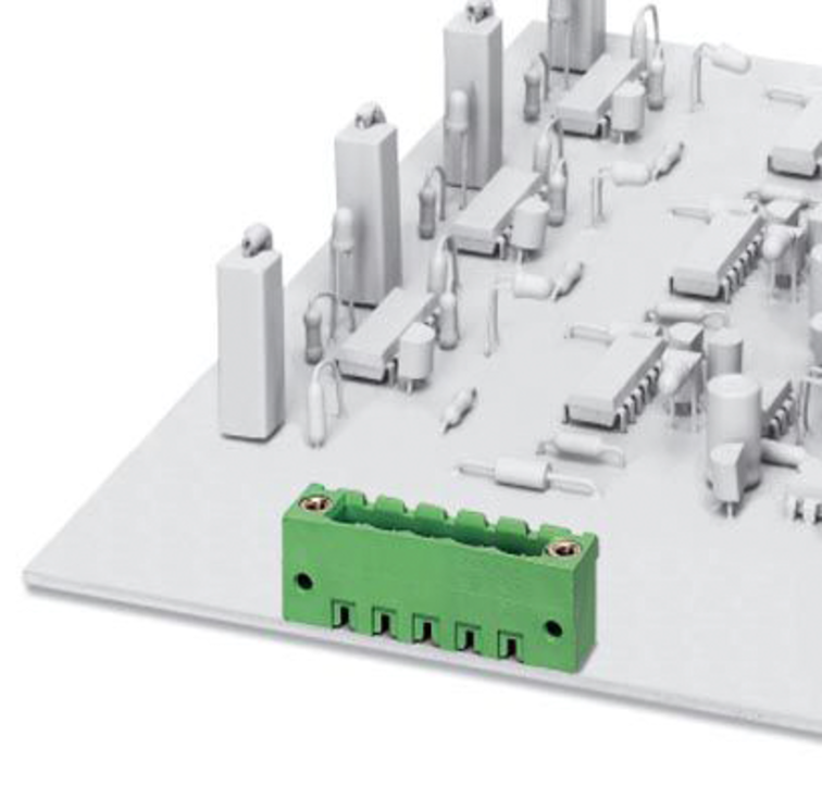 1880724 - MSTBV 2,5/ 5-GF-5,08 BK - Conector de PCB