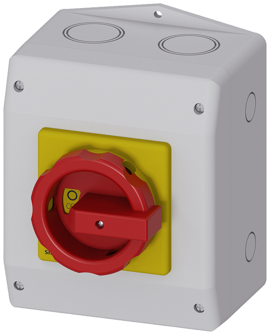 3LD2565-1GP53-0US2 - DISCO SW 63A N4X SCW ROT HDL R/Y 3P AUX