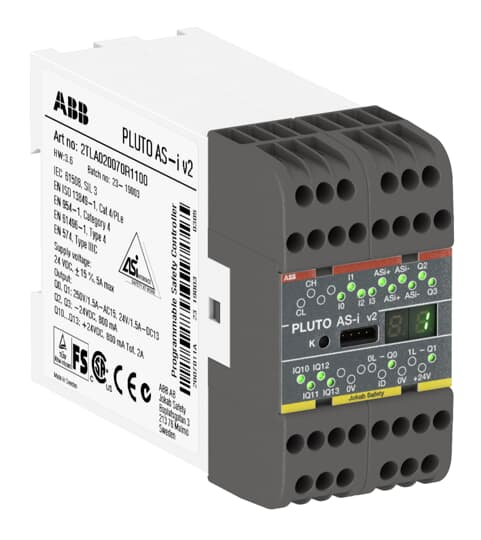 2TLA020070R1100 - PLUTO AS-I V2 SAFETY-PLC AS-I BUS