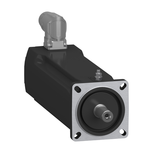 SH30703P0BA4100 - Motor SH3 OMC de 70 mm, 3 vías, IP65/65, liso, DSL, multivuelta, conexión angular, M23
