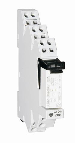 700-HLT22U1 - 700-HL Electromechanical Relay Output, DPDT (2 C/O), w/ Spring Clamp Connections, 110/125V AC/DC, Touch Safe Terminal Construction, Pkg. Qty. of 10