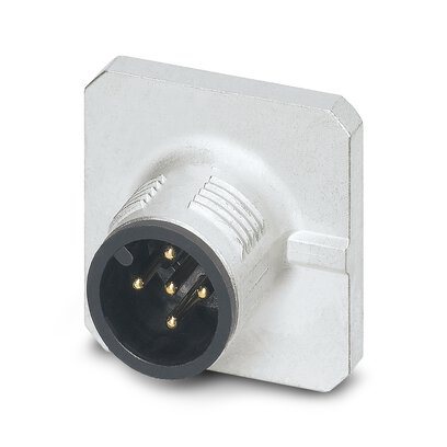 1239066 - SACC-SQ-M12MS-4CON-25F0,5-0,14X - Conector de empotrar