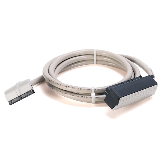 1492-CABLE025Y - Pre-wired cable for Isolated 1756 16-pt I/O Modules, 40 conductors, #22 AWG, w/1756-TBCH connector & IFM 40-pin connector, length 2.5 meter (8.2 feet)