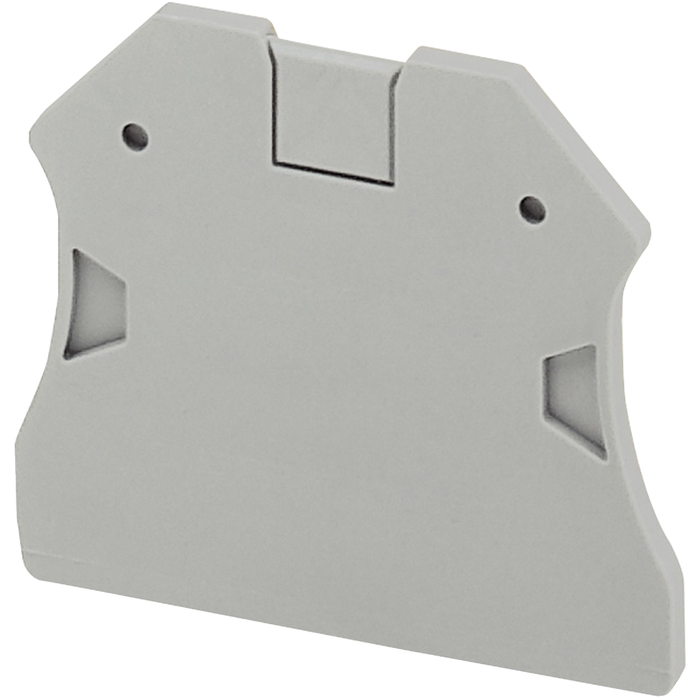 NSYTRAC22 - Linergy terminal blocks, end cover, for NSYTRV22, NSYTRV42 and NSYTRV terminal blocks, 2.2 mm wide, grey