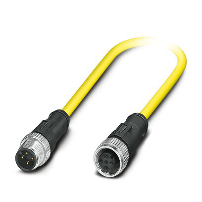 1417890 - SAC-4P-M12MS/ 3,0-542/M12FS BK - Sensor/actuator cable