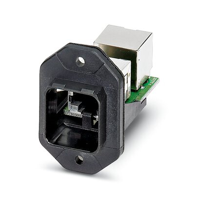 1404760 - VS-PPC-F1-RJ45-POBK-1RF-BU/BU - Marcos para montaje en panel