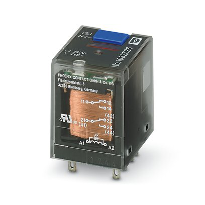 1032526 - REL-IR-BL/L- 24DC/2X21 - Single relay