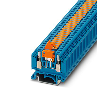 3104123 - MTK-P/P MIT SPERRE BU - Bloque de terminales de desconexión de cuchilla