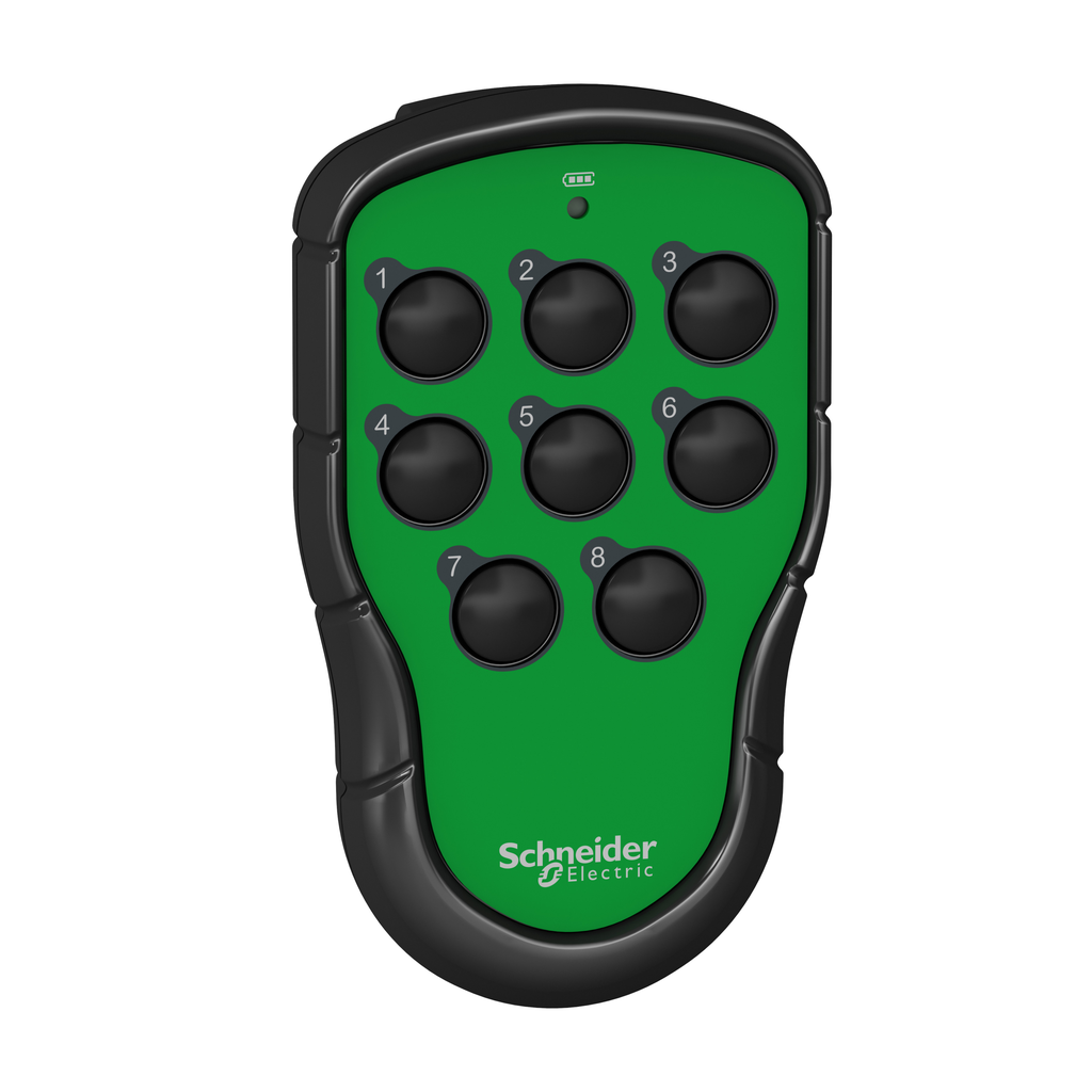 ZART08 - Control remoto de mano, Harmony Pocket Remote, 8 botones pulsadores de un solo paso