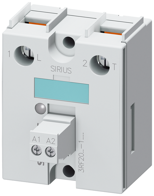 3RF2030-1AA24 - RELÉ DE ACERO INOXIDABLE, 45 MM, 30 A, 460 V, 110-230 V CA, CONEXIÓN A TORNILLO