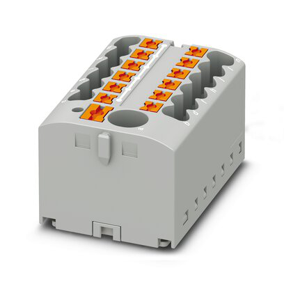 3273482 - PTFIX 6/12X2,5-G GY - Distribution block (Qty. 8)