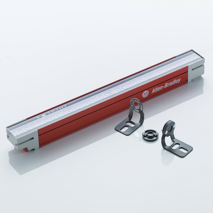 450L-B4FN0750YD - 450L-B Standard Safety Light Curtain, 14mm (0.55 in.) Resolution, 750 mm (29.55 in.) Protected Height