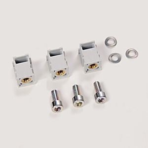 140G-G-ECM - Bastidor-G, tapa de extremo, 3 polos, cantidad 3