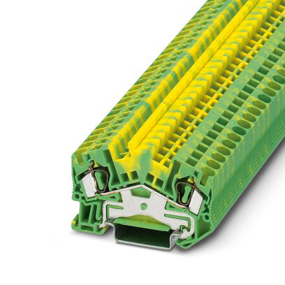 3036440 - STS 4-PE - Bloque de terminales de tierra con jaula de resorte