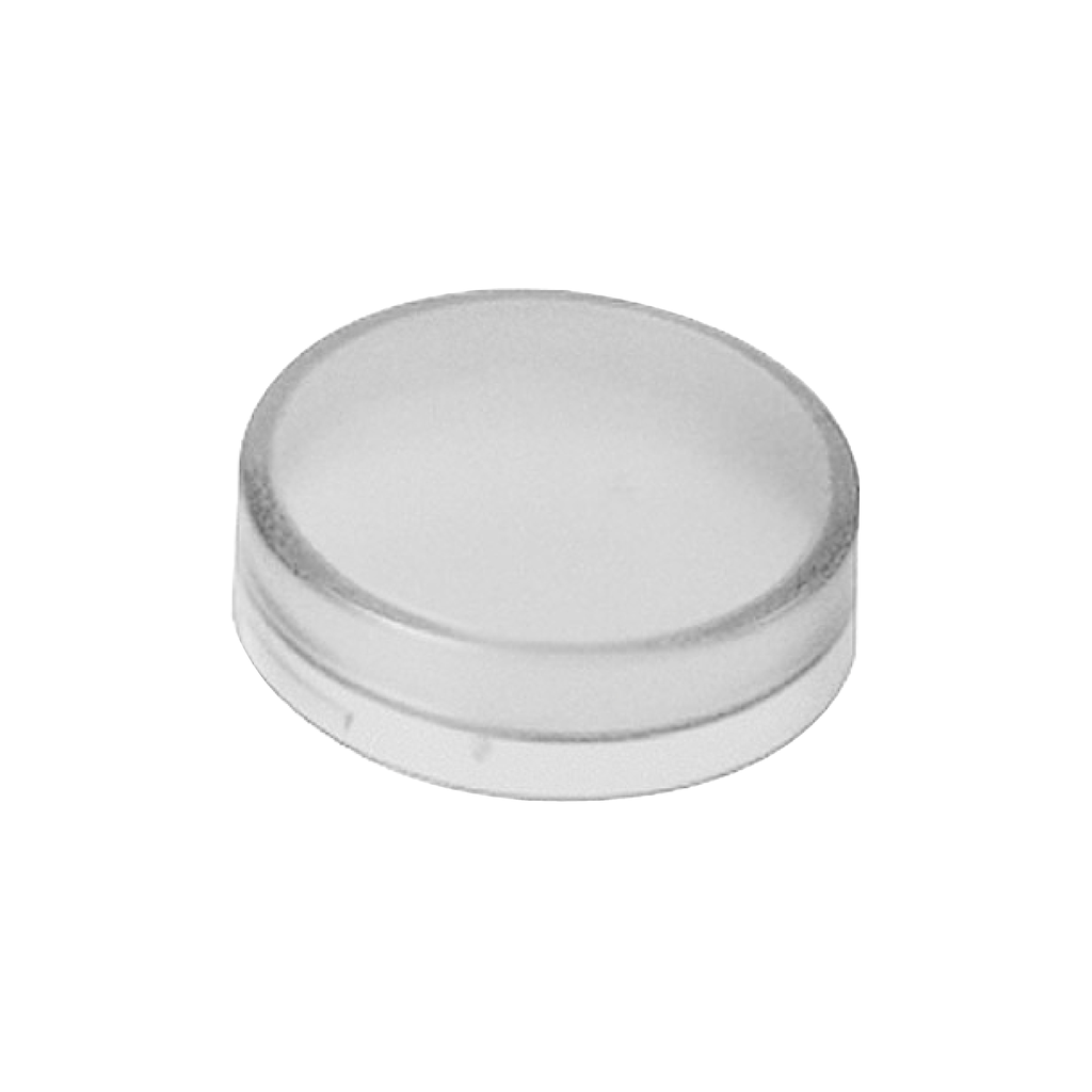 ZBV011 - Harmony XB4, Harmony XB5, lente lisa blanca para piloto circular Ø22 mm con bombilla BA9s