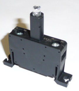 Integrated LED, Base Mount, 240V AC, Green LED (Qty. 10)