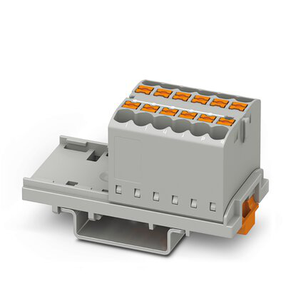 3273022 - PTFIX 12X2,5-NS35 GY - Distribution block