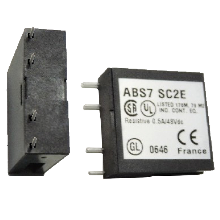 ABS7SC2E - plug-in solid state relay - 10 mm - output - 5..48 V DC - 0.5 A