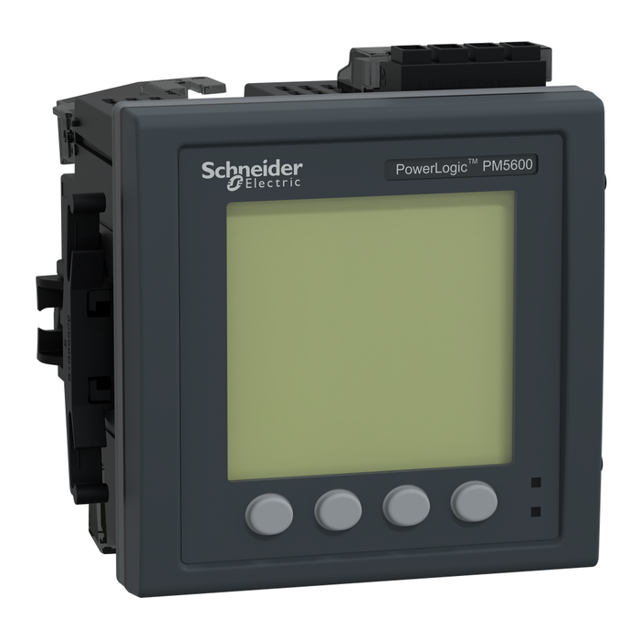 METSEPM5650 - power meter PowerLogic PM5650, 2 ethernet, up to 63th Harmonic, 1,1MB, waveform, 4DI/2DO 52 alarms