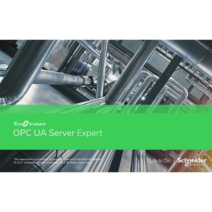 OFSUASCZZEPMZZ - EcoStruxure OPC UA Server Expert - 100 server licenses