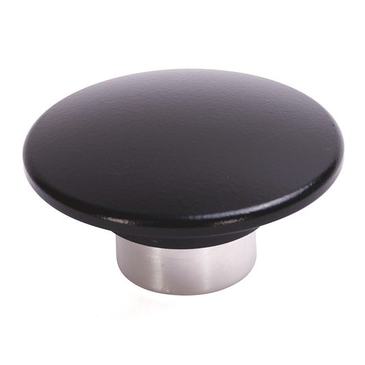 800T-N248B - 800T and 800H Accessories, Non-Illum. Metal Jumbo Mushroom Cap, Black