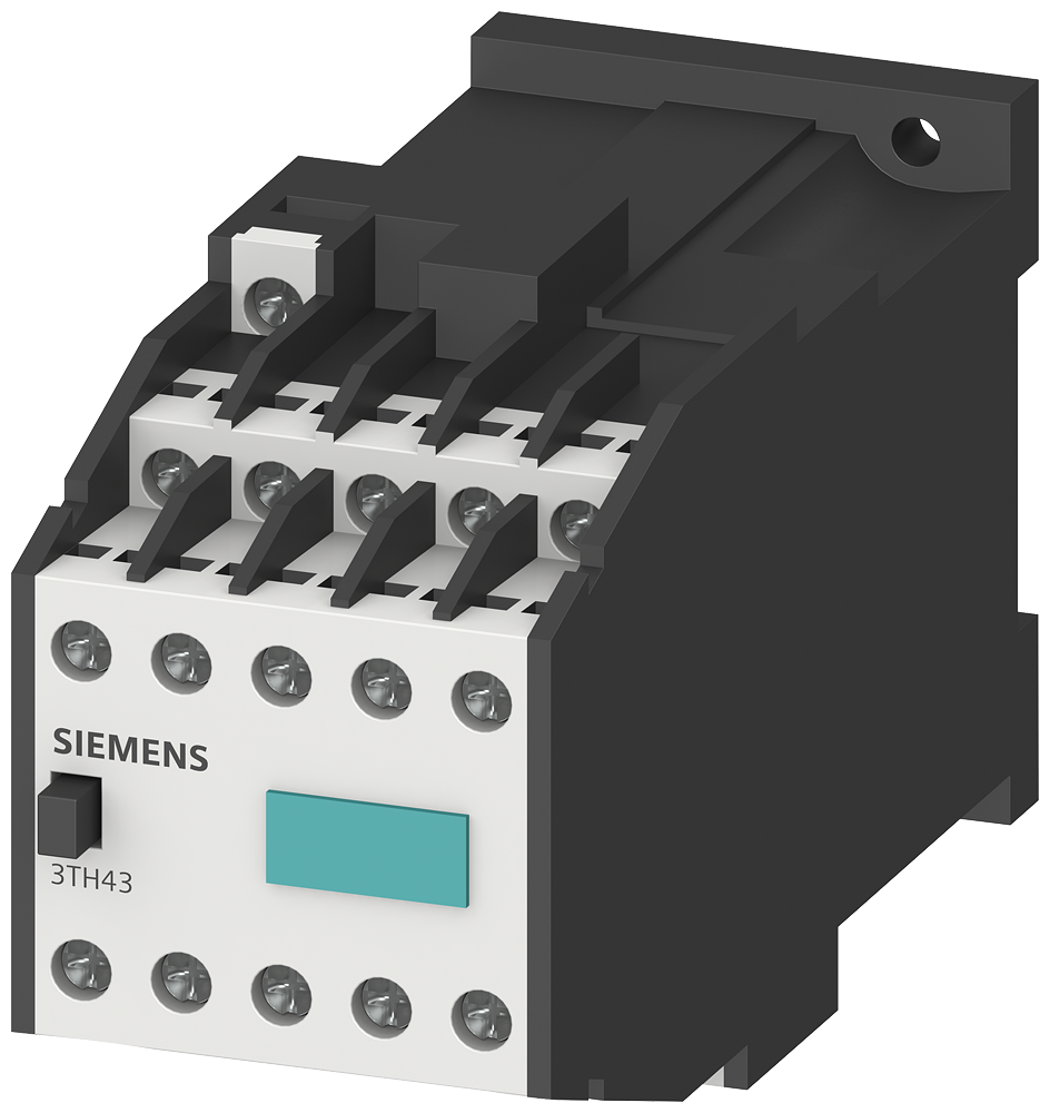 3TH4382-0LC8 - RELÉ, 25-42 VCC, 8 NA + 2 NC, CON VARISTOR