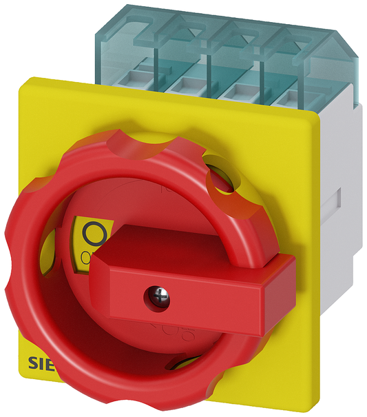 3LD2003-1TL53 - DISCO SW 16A ROT HDL 4 ORIFICIOS R/Y 4P