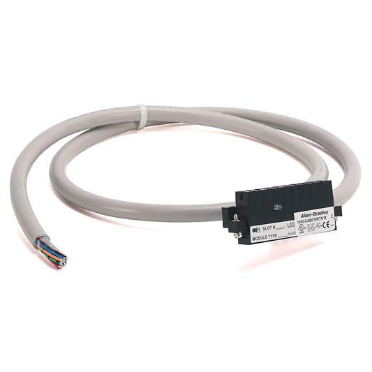 1492-CAB010RTN18 - 1492-CAB* - Digital Cable, Cable Type RTN18: I/O Module Ready Cable for 1769 Digital I/O Modules (18 conductors connected to RTB), 1.0 meter (3.28 feet)
