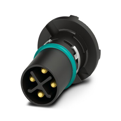 1406410 - SACC-CI-M12MSS-4CON-L180 THR PE - Flush-type connector (Qty. 20)