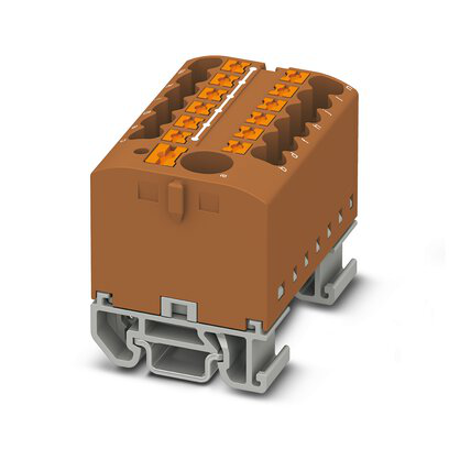 3274198 - PTFIX 6/12X2,5-NS15A BN - Bloque de distribución
