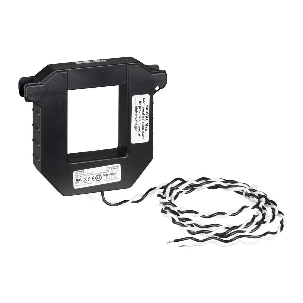 LVCT00403S - LVCT 400A - Salida de 0,333 V - TC de núcleo dividido - 62 mm x 132 mm