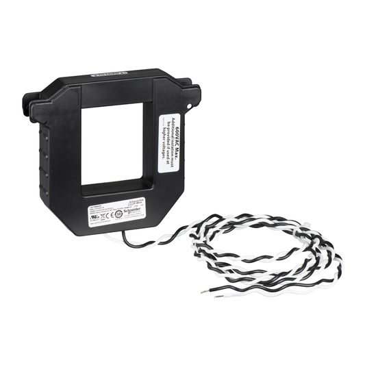 LVCT00403S - LVCT 400A - Salida de 0,333 V - TC de núcleo dividido - 62 mm x 132 mm