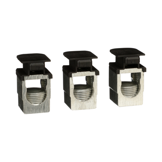 AL175JD - Accesorio para disyuntor, PowerPacT, kit de terminales, mecánico, 150 A a 175 A, aluminio, cantidad 3