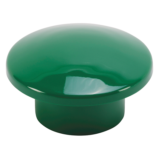 800T-N246G - 800T and 800H Accessories, 800T Non-Illum. Plastic Mushroom Cap, Green