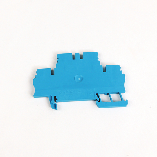 1492-LD2-W - Spring Clamp Terminal Block,Two-Circuit Feed-Through Block,1.5 mm (# 22 AWG - # 16 AWG),Standard Feedthrough,White
