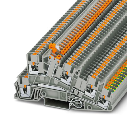 3213957 - PTI 2,5-PE/L/LTB - Bloque de terminales de tierra de instalación