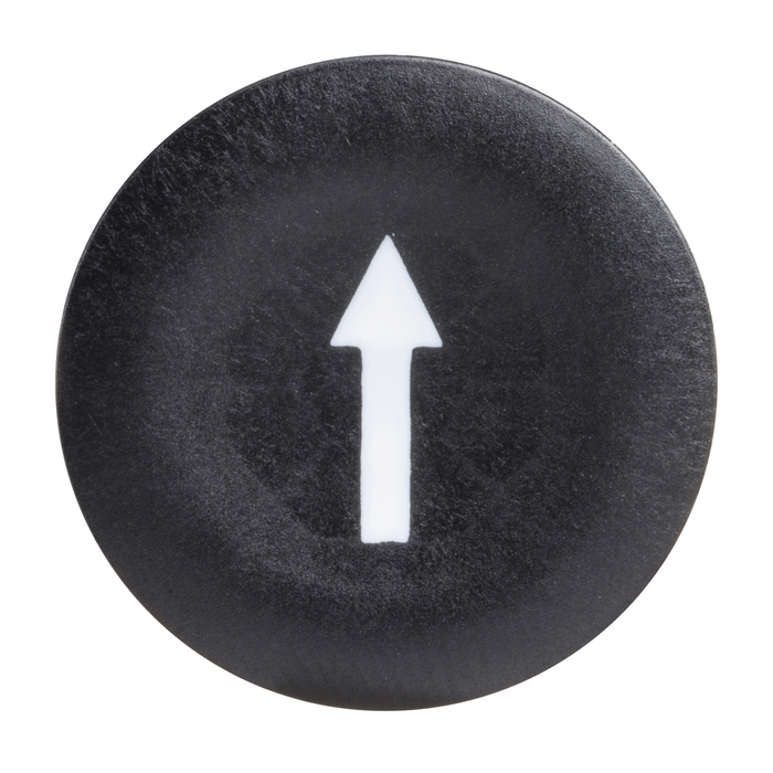 ZBA335 - Harmony XB4, Cap for push button Ø22 , plastic, black, marked DOWN ARROW