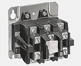 592-JOV169 - 592 NEMA Eutectic Alloy Overload Relay, Manual Reset, Open,, 24A, 3 Poles, N.O.-N.C. Contacts