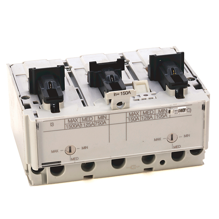 140G-JTI3-D15 - Molded Case Circuit Breaker Trip Unit, 250A, J - Frame, Electronic LSIG - Long & Short Time, High Instantaneous, Ground Fault, Rated Current 150 A